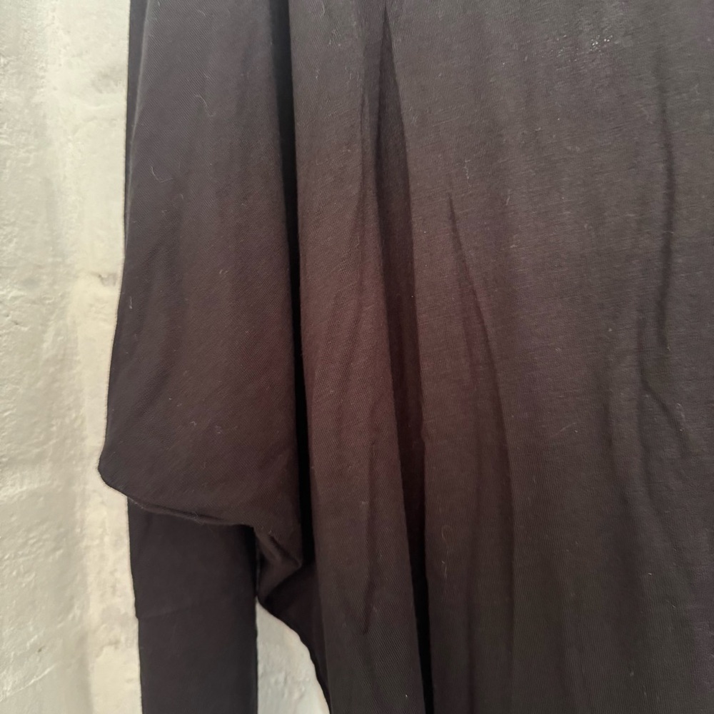 Lilypad Black Oversized Tunic Top - Size Medium $15 - Picture 4 of 8